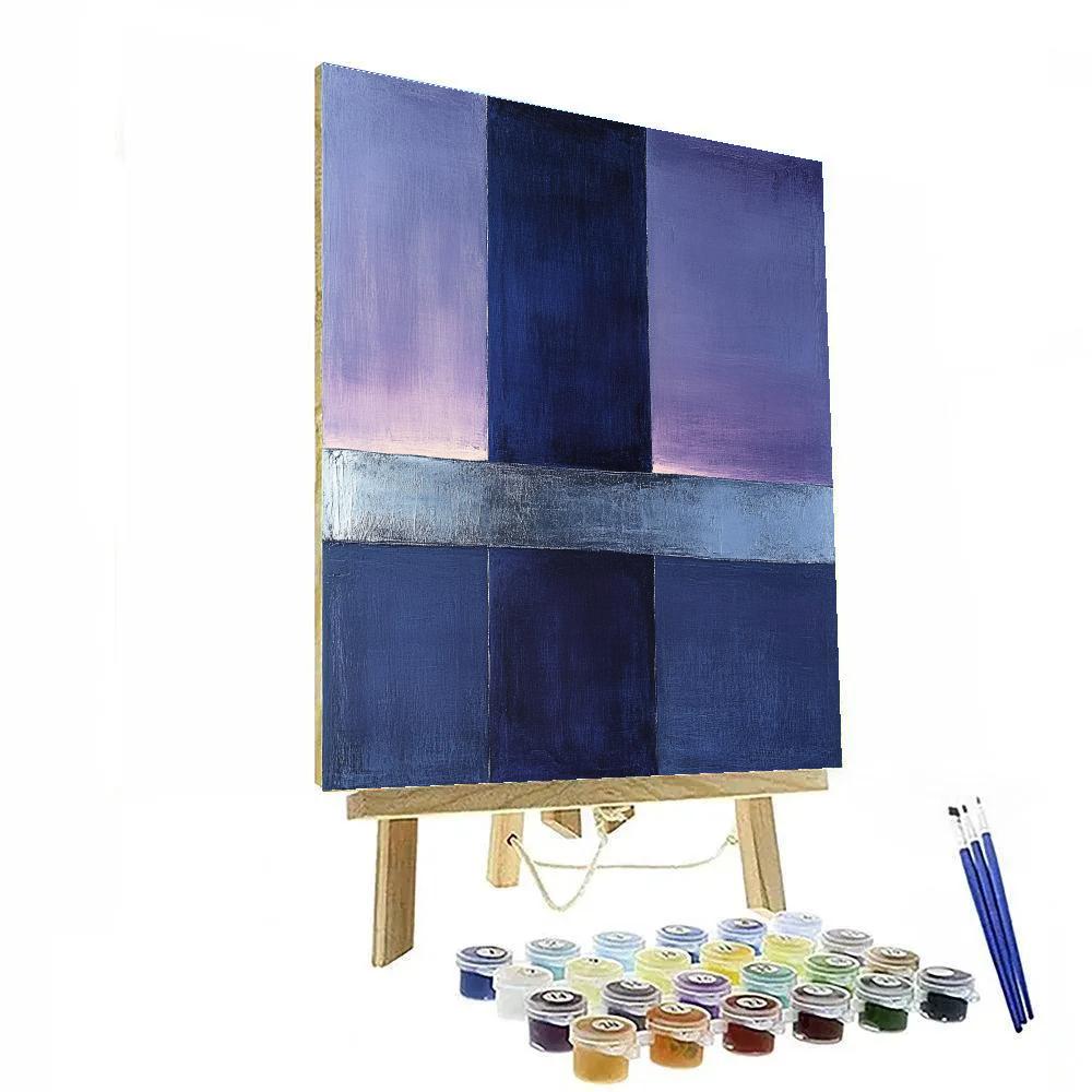 Mark Rothko Inspired Celestial Quiet Painting by numbers kit