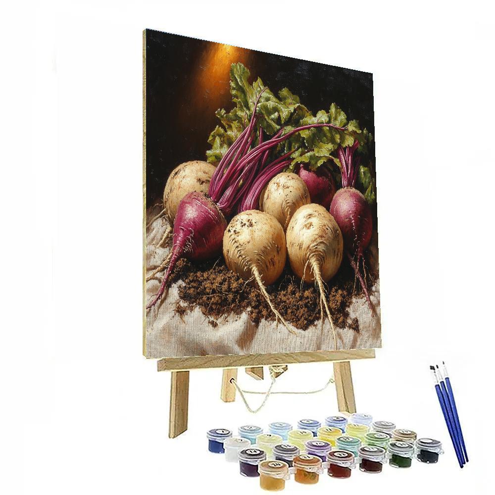 Caravaggio Inspired Autumn Root Ensemble Paint by numbers kits