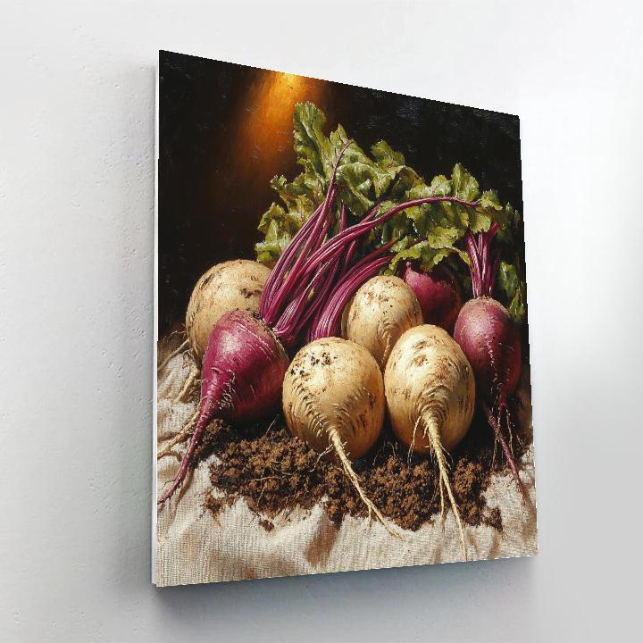 Caravaggio Inspired Autumn Root Ensemble Paint by numbers kits