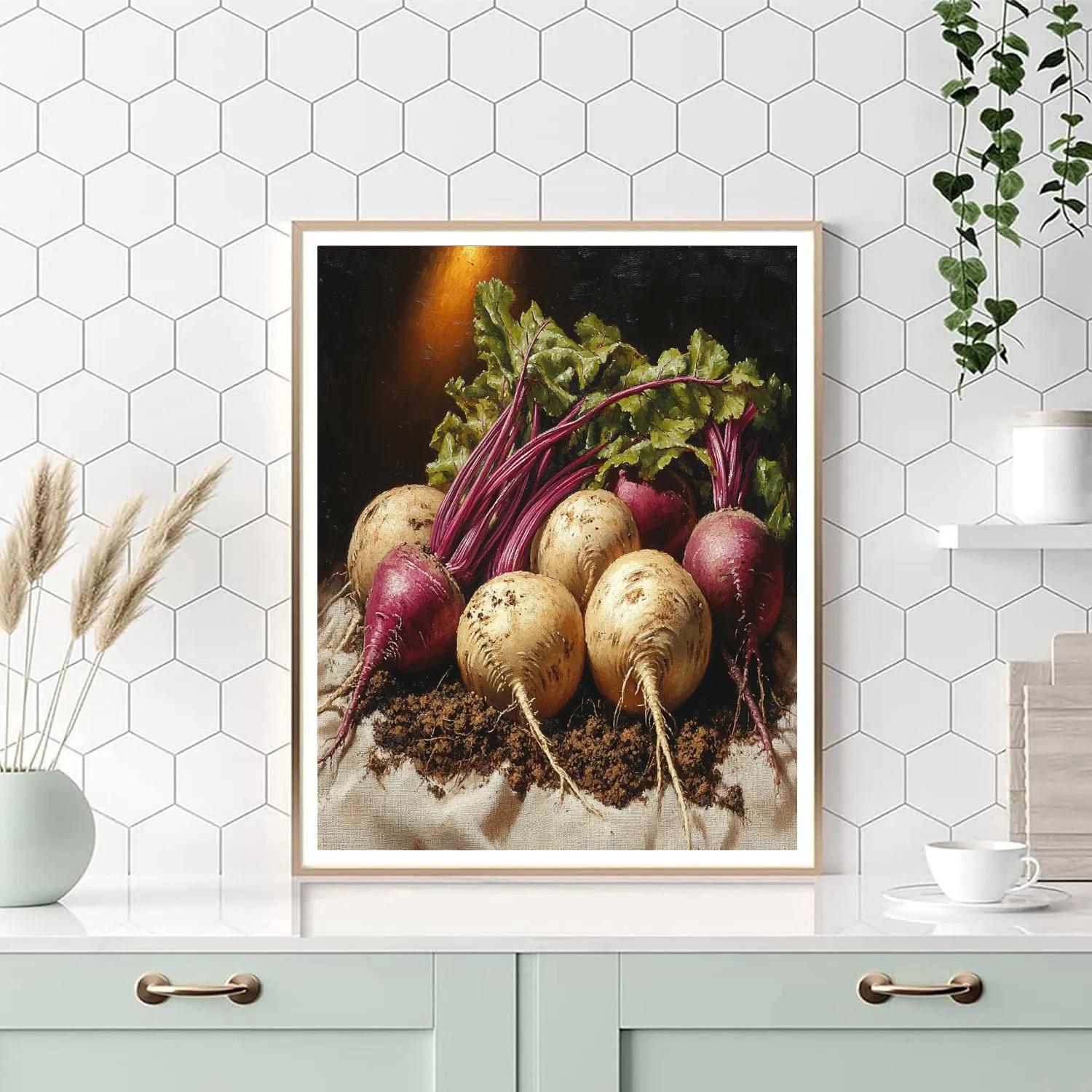Caravaggio Inspired Autumn Root Ensemble Paint by numbers kits