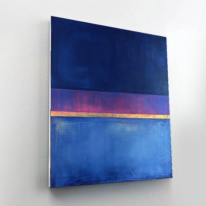 Mark Rothko Inspired Cosmic Dawn painting number kit