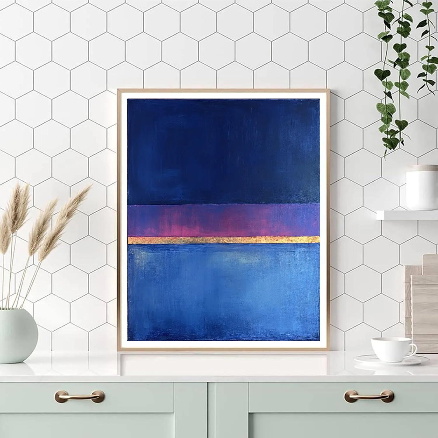 Mark Rothko Inspired Cosmic Dawn painting number kit