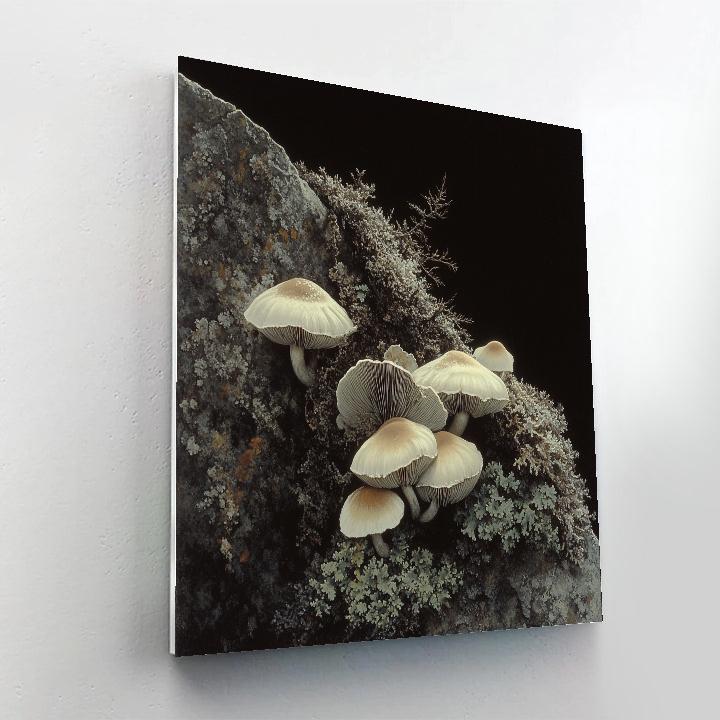 Caravaggio Inspired Fungal Silence On Stone Numbered painting kits