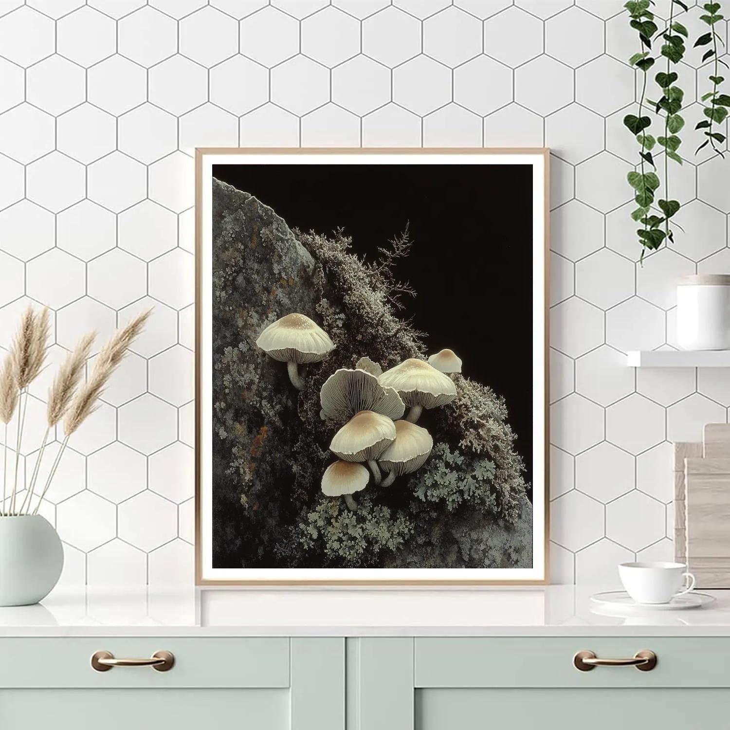 Caravaggio Inspired Fungal Silence On Stone Numbered painting kits