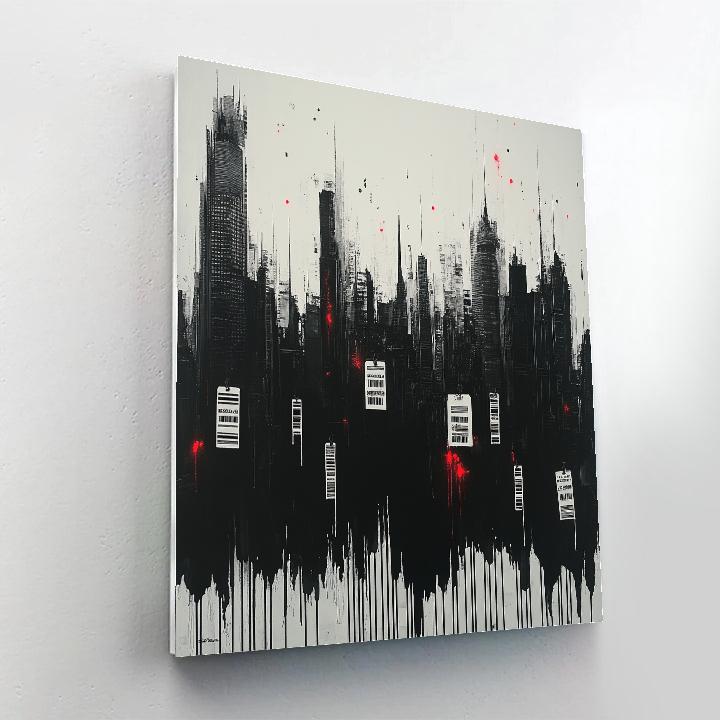 Banksy Inspired Consumerist Mirage Painting by numbers kit