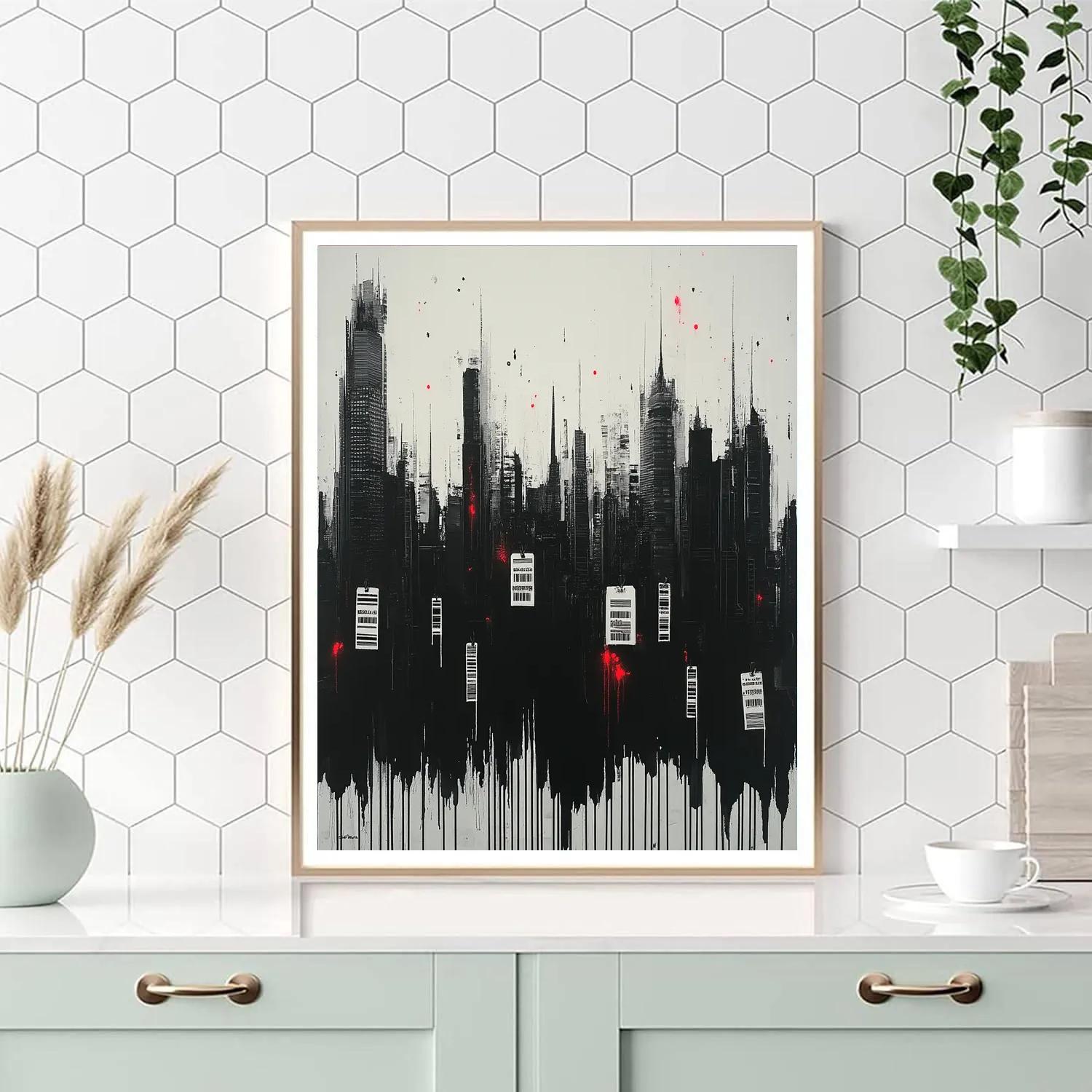 Banksy Inspired Consumerist Mirage Painting by numbers kit