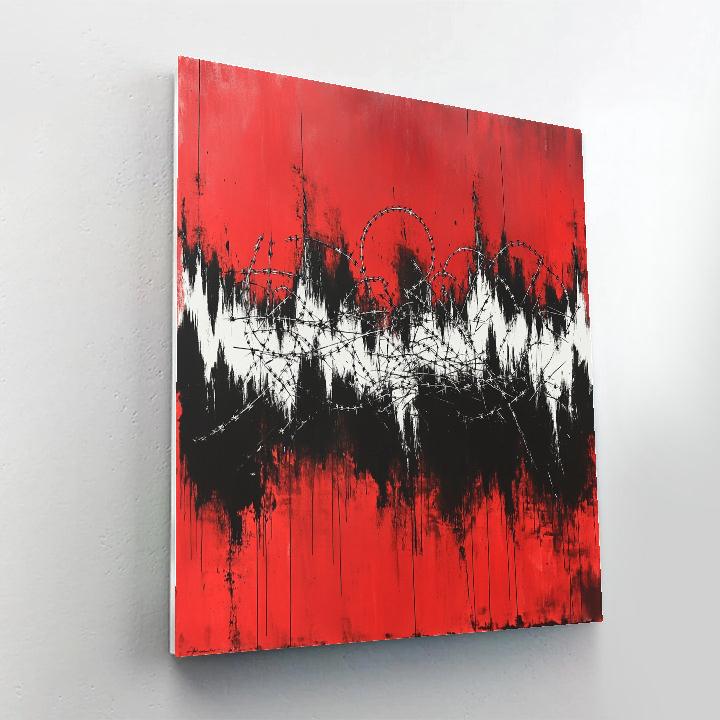 Banksy Inspired Wars Empty Echo painting number kit