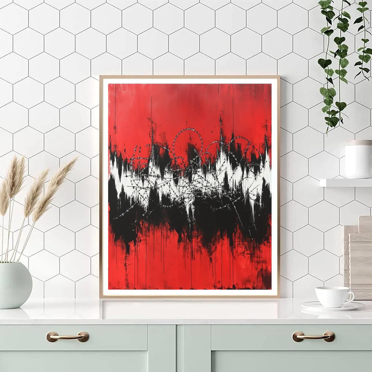 Banksy Inspired Wars Empty Echo painting number kit