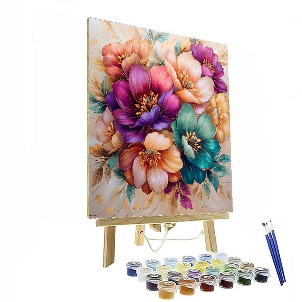 Michelangelo Inspired Fragrant Bloom Paint by numbers kits