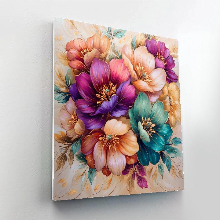 Michelangelo Inspired Fragrant Bloom Paint by numbers kits