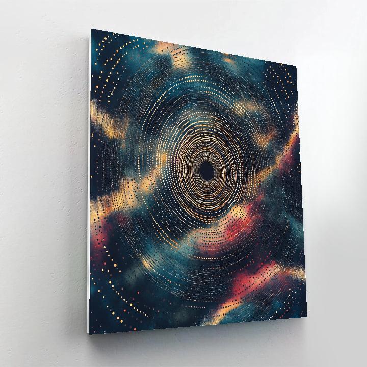 Georges Seurat Inspired Temporal Aurora Clockwork Paint by numbers kits
