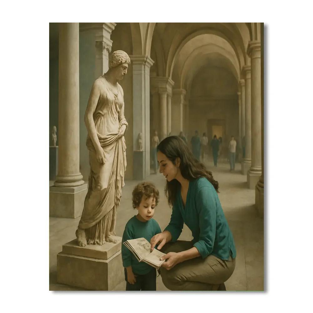 Museum Whispering Gallery paint by number