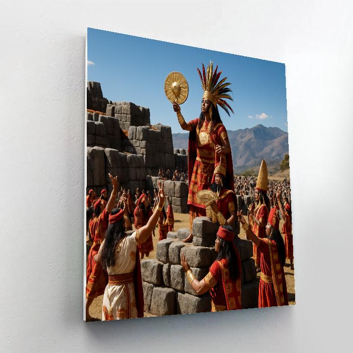 Inti Raymi Sun Festival Ceremony In Cusco paint by number