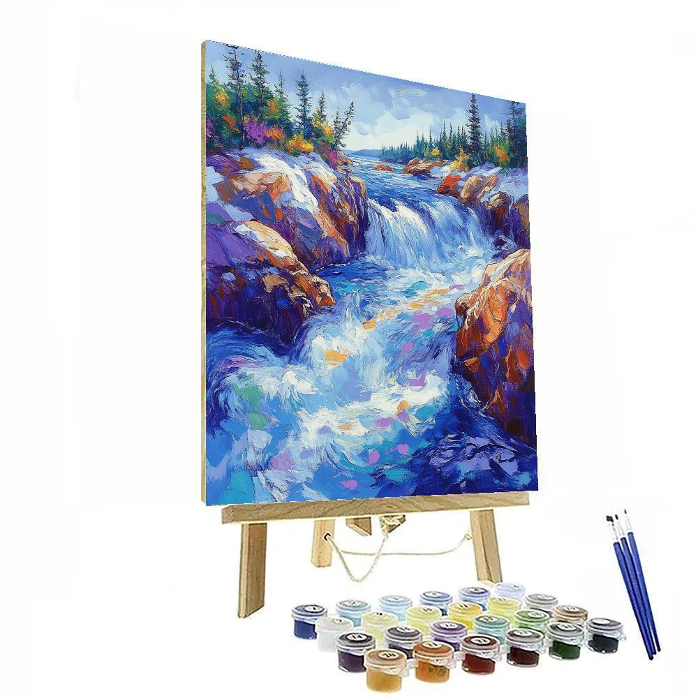 A.Y. Jackson Inspired Rapid Chorus Numbered painting kits