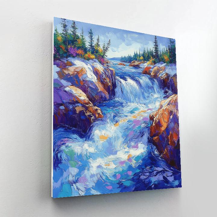 A.Y. Jackson Inspired Rapid Chorus Numbered painting kits