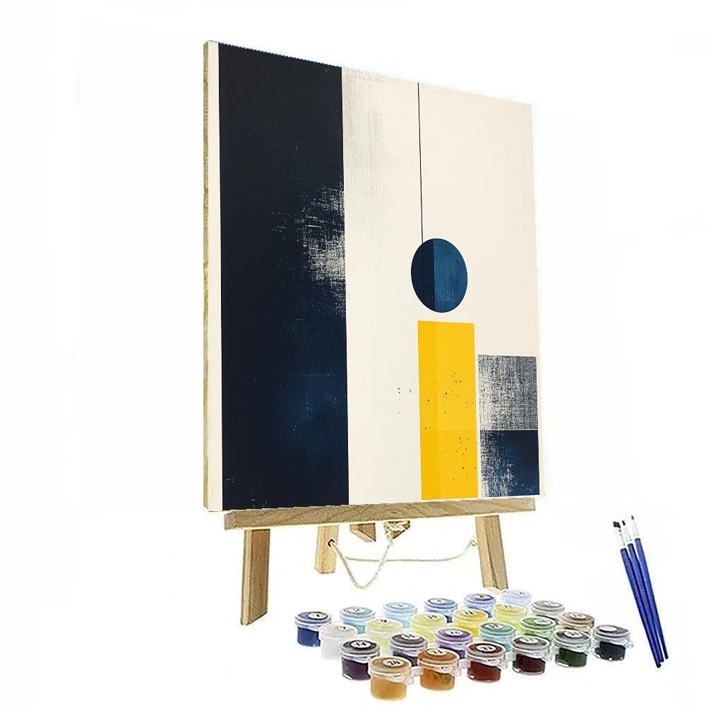 Kazimir Malevich Inspired Urban Grid paint by number