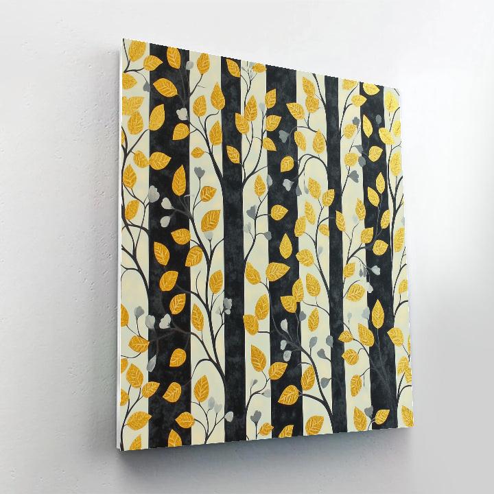 Gustav Klimt Inspired Decorative Forest Mosaic Painting by numbers kit