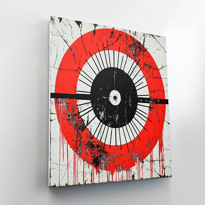 Banksy Inspired Surveillance Rings Paint by numbers kits