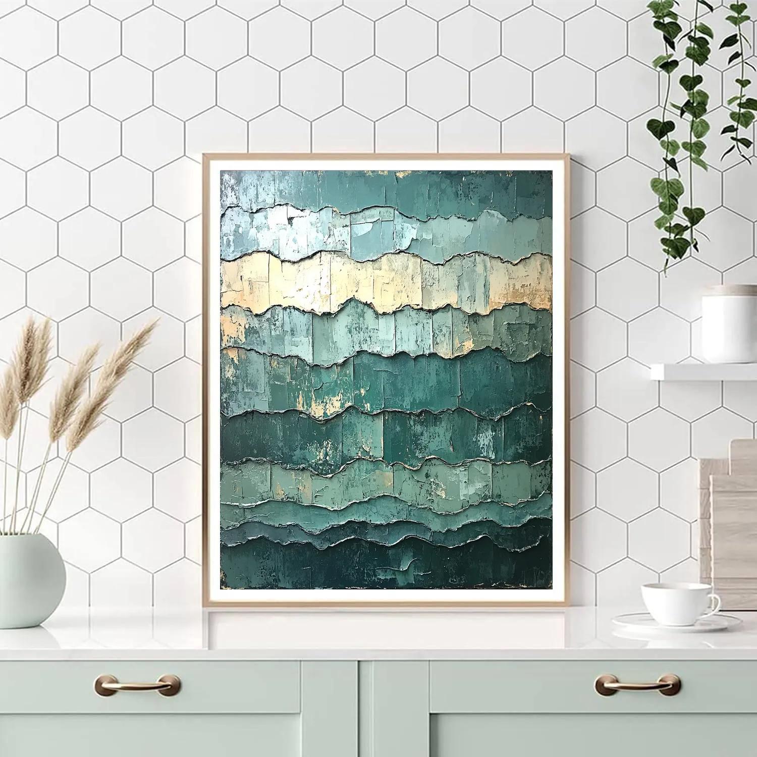 Max Ernst Inspired Ocean Of Fragmented Echoes Painting by numbers kit