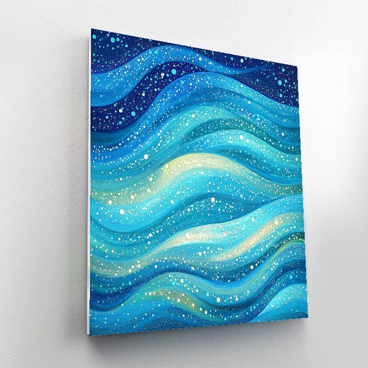 Georges Seurat Inspired Luminous Tide Painting by numbers kit