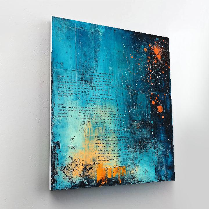 Jean-Michel Basquiat Inspired Cosmic Textures Paint by numbers art