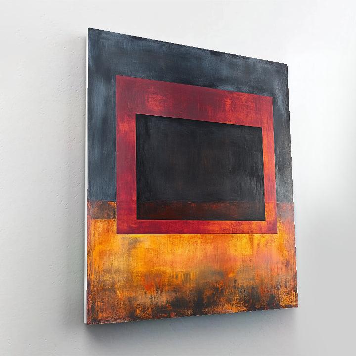 Mark Rothko Inspired Dusk Of Memory Paint by numbers art