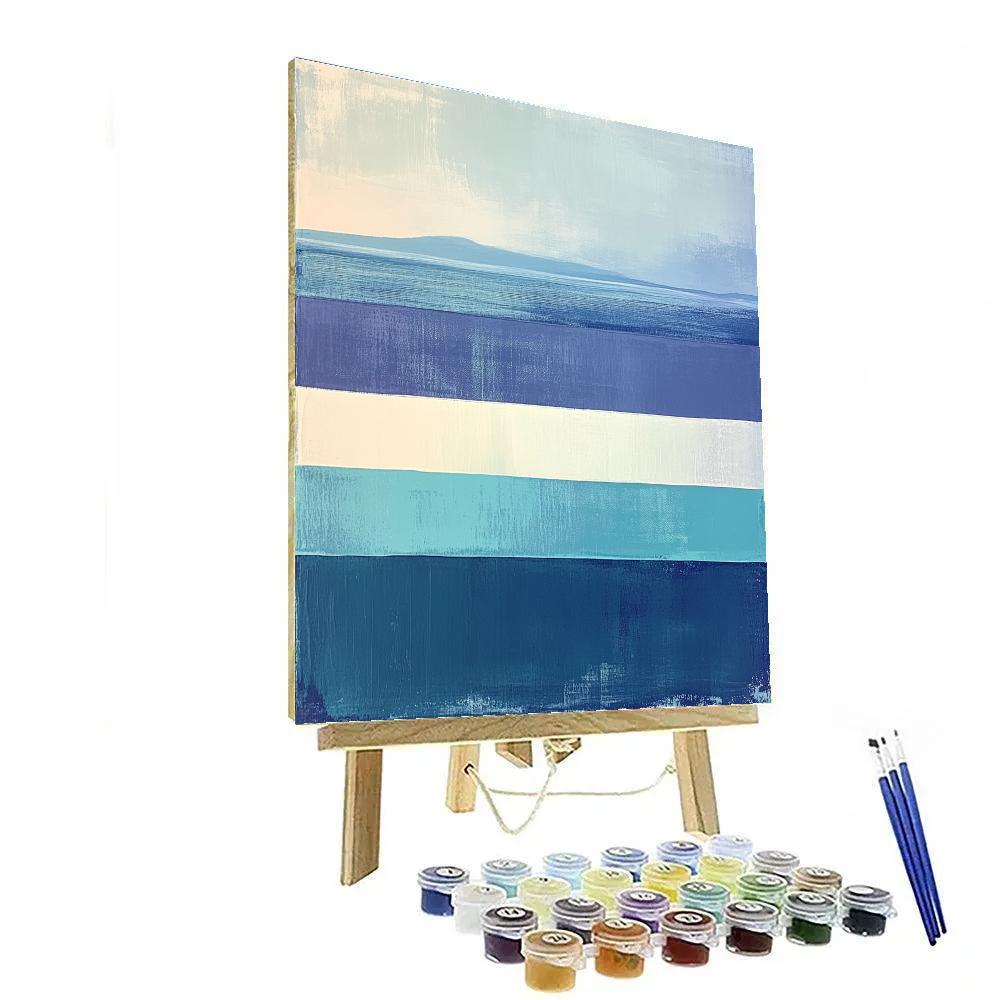 Mark Rothko Inspired Meridian Calm paint by number