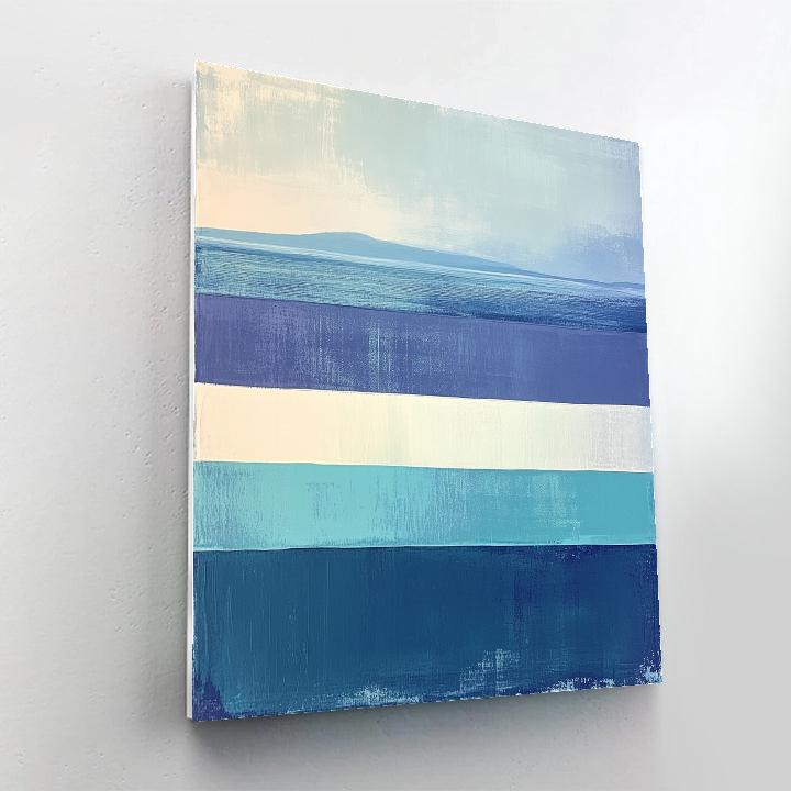 Mark Rothko Inspired Meridian Calm paint by number