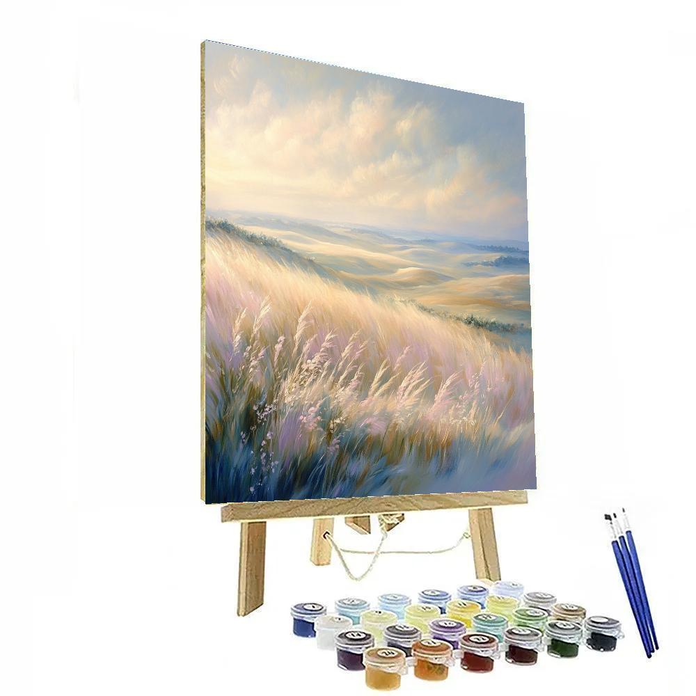 Edgar Degas Inspired Whispering Meadows Paint by numbers art