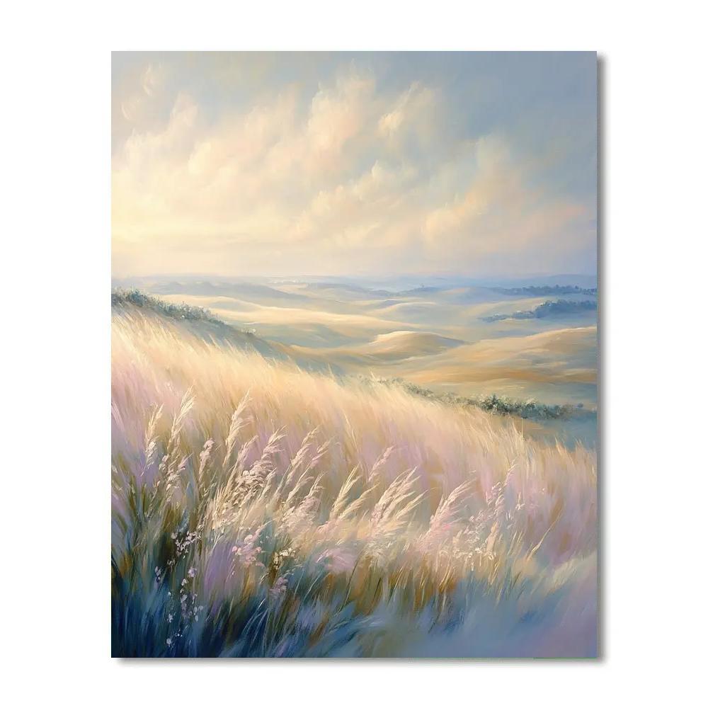 Edgar Degas Inspired Whispering Meadows Paint by numbers art