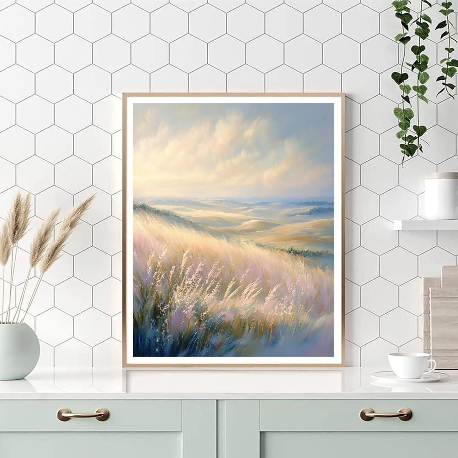 Edgar Degas Inspired Whispering Meadows Paint by numbers art