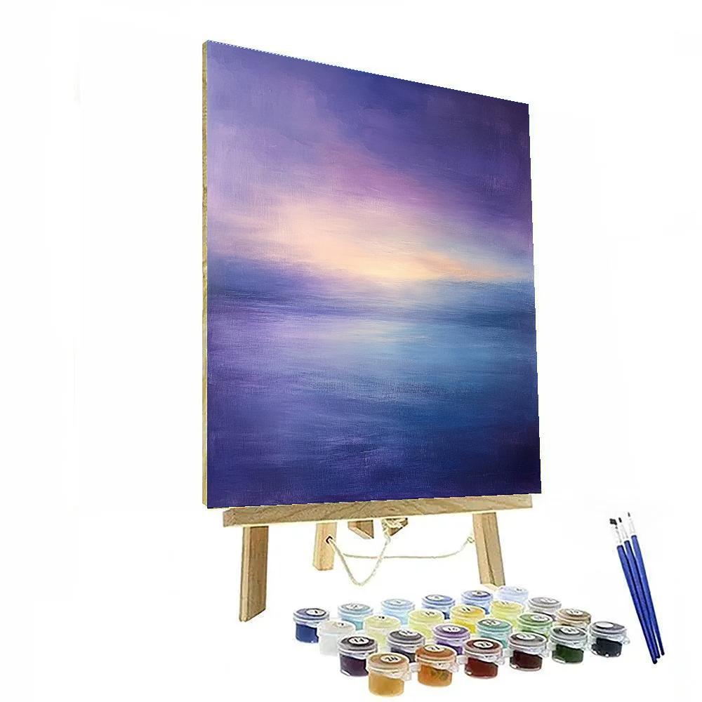 Edgar Degas Inspired Twilight Symphony painting number kit