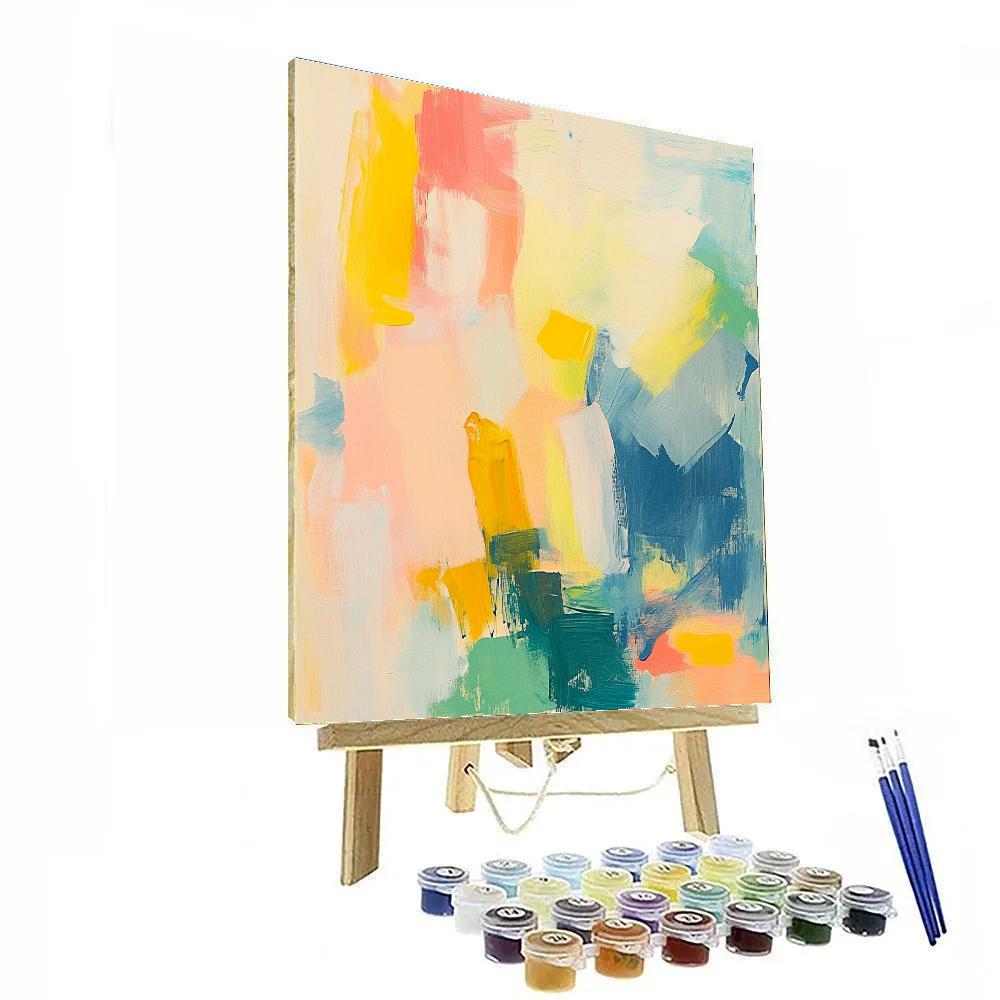 Edgar Degas Inspired Radiant Dawn Patterns Paint by numbers kits