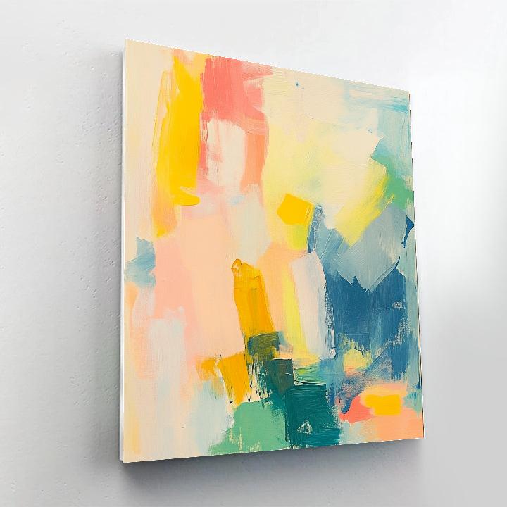 Edgar Degas Inspired Radiant Dawn Patterns Paint by numbers kits