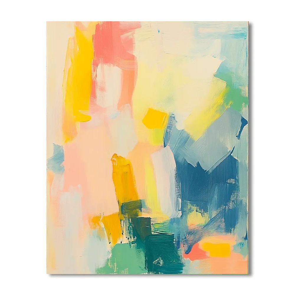 Edgar Degas Inspired Radiant Dawn Patterns Paint by numbers kits