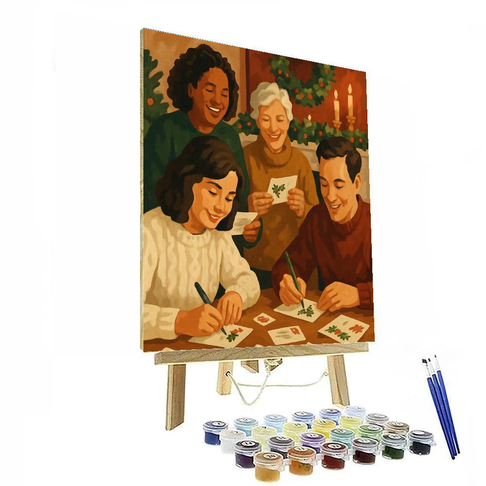 Postcards In The Parlor Number painting