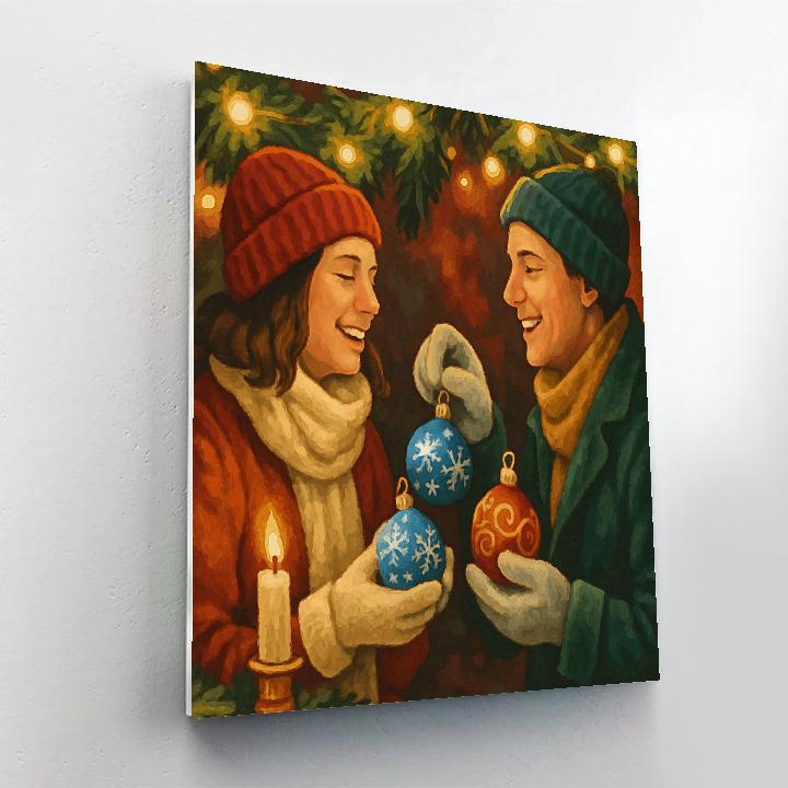 Twilight Ornament Exchange Number painting