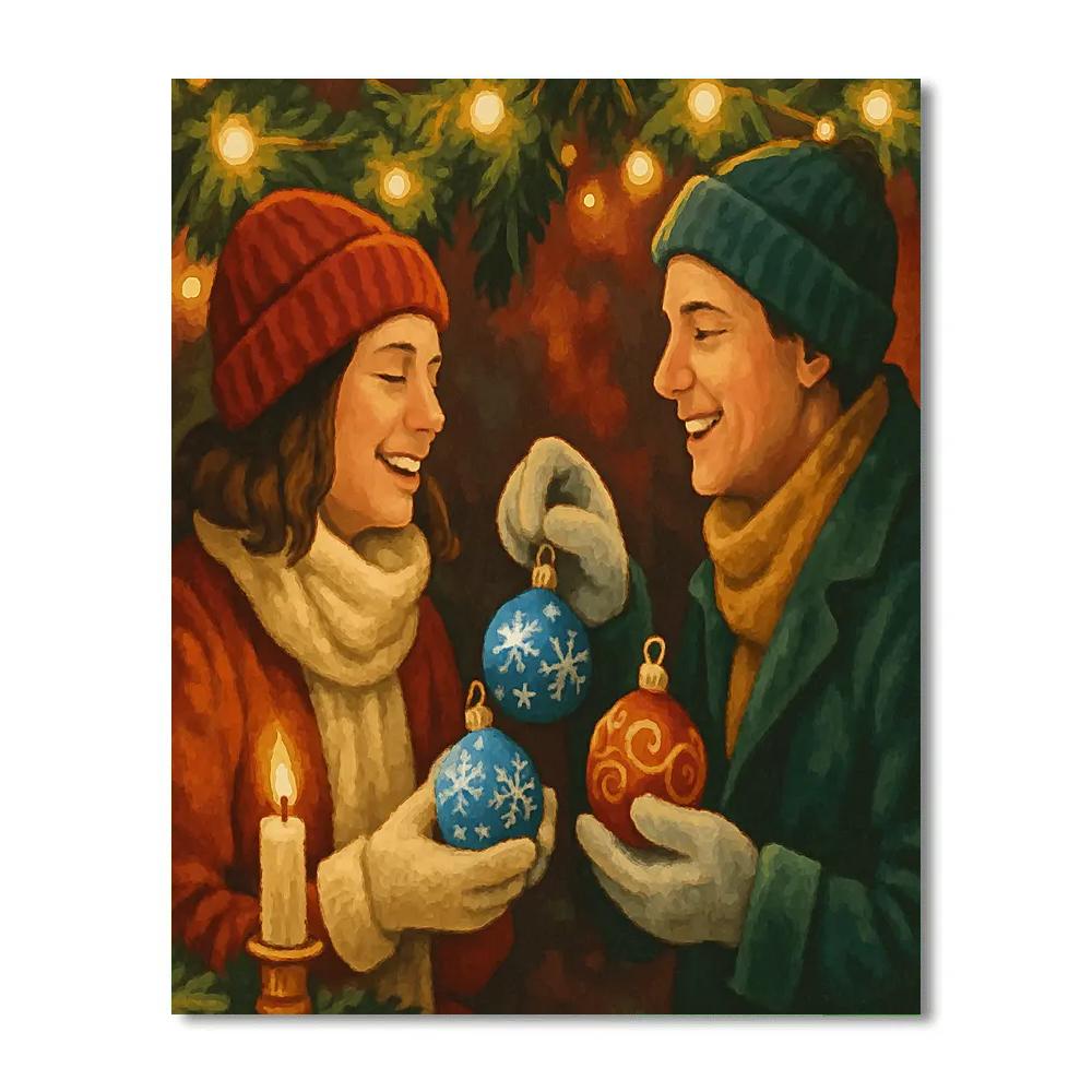 Twilight Ornament Exchange Number painting