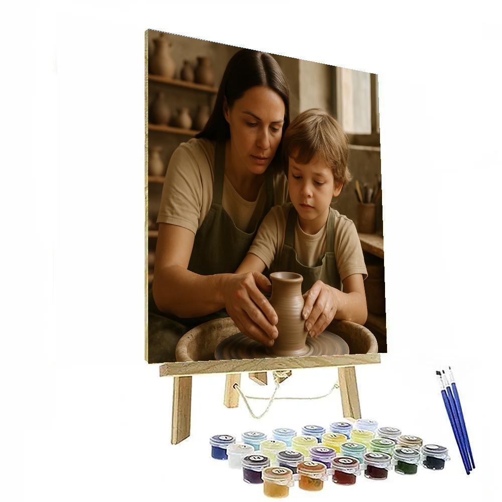 Quiet Pottery Class Paint by numbers art