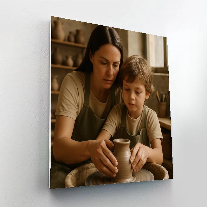 Quiet Pottery Class Paint by numbers art