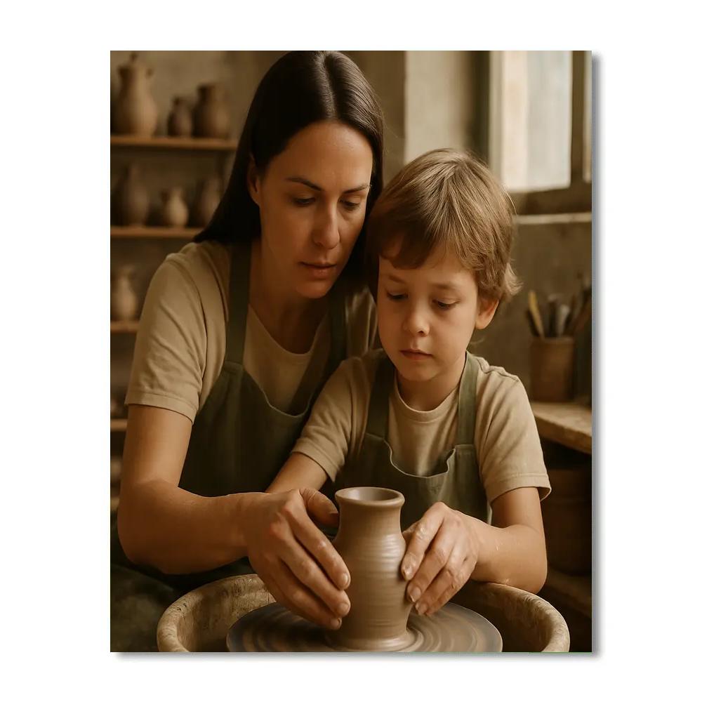 Quiet Pottery Class Paint by numbers art