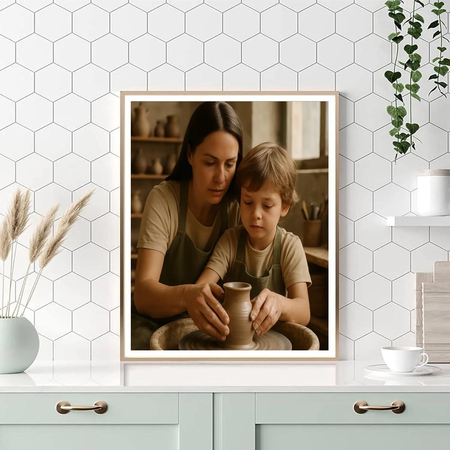 Quiet Pottery Class Paint by numbers art