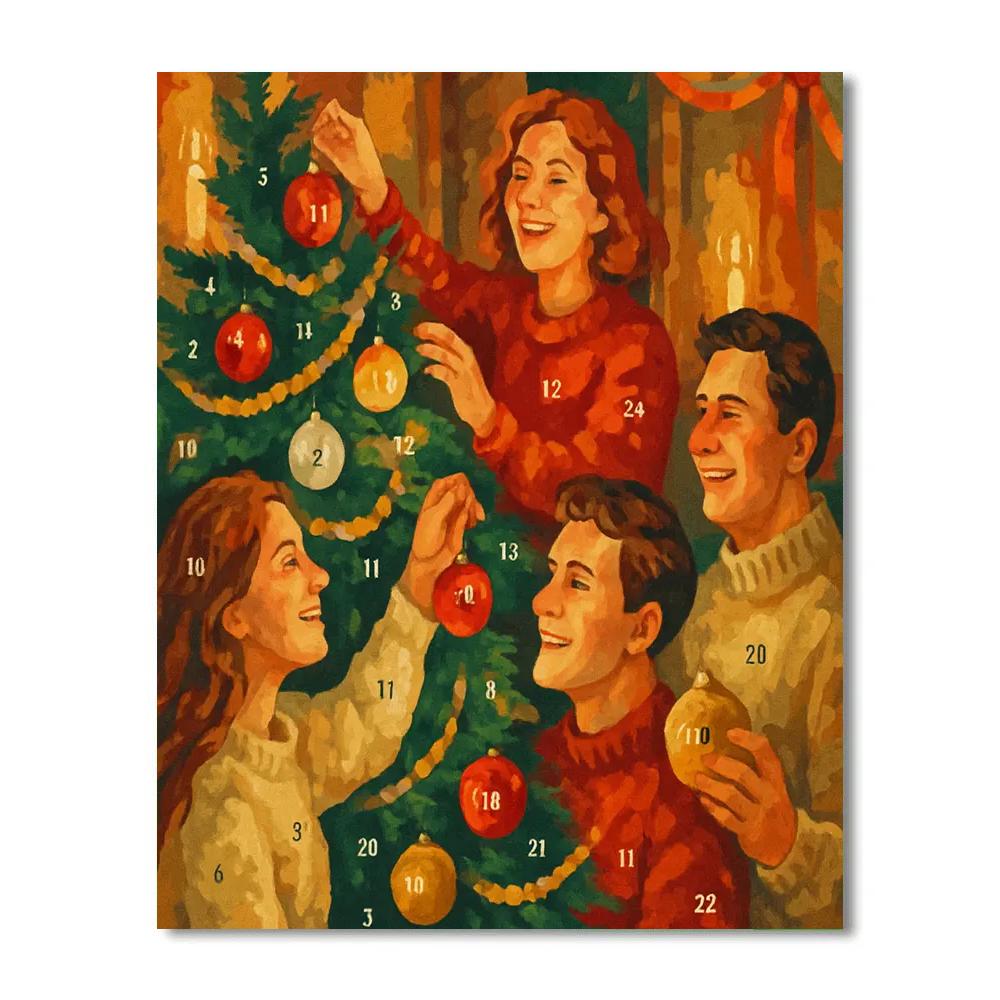 Twinkling Ornament Jubilee Number painting