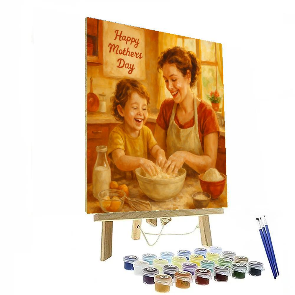 Cooking Memories Together Paint by numbers art