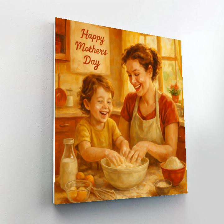 Cooking Memories Together Paint by numbers art