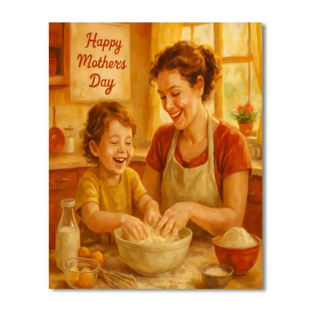 Cooking Memories Together Paint by numbers art