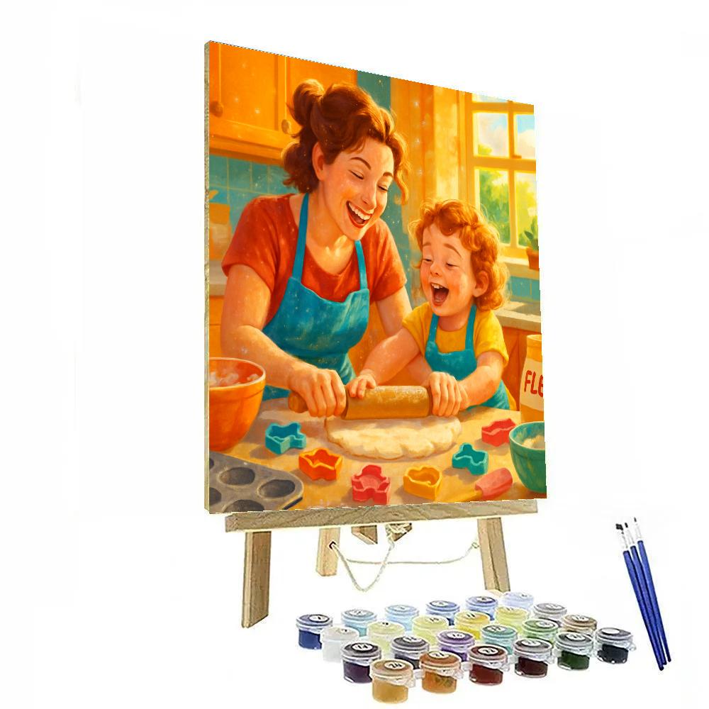 A Mothers Culinary Adventure Number painting