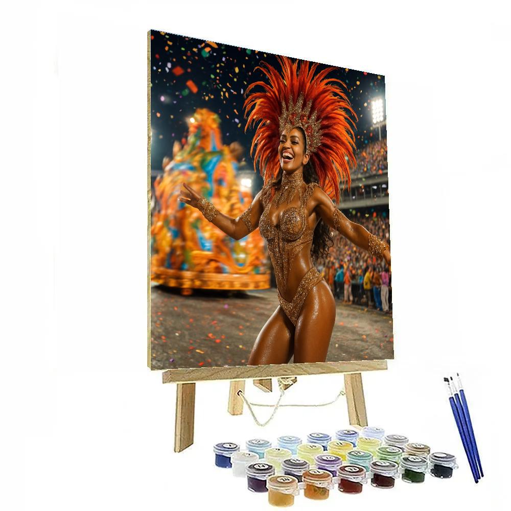 Rio Carnival Energy DIY paint by numbers