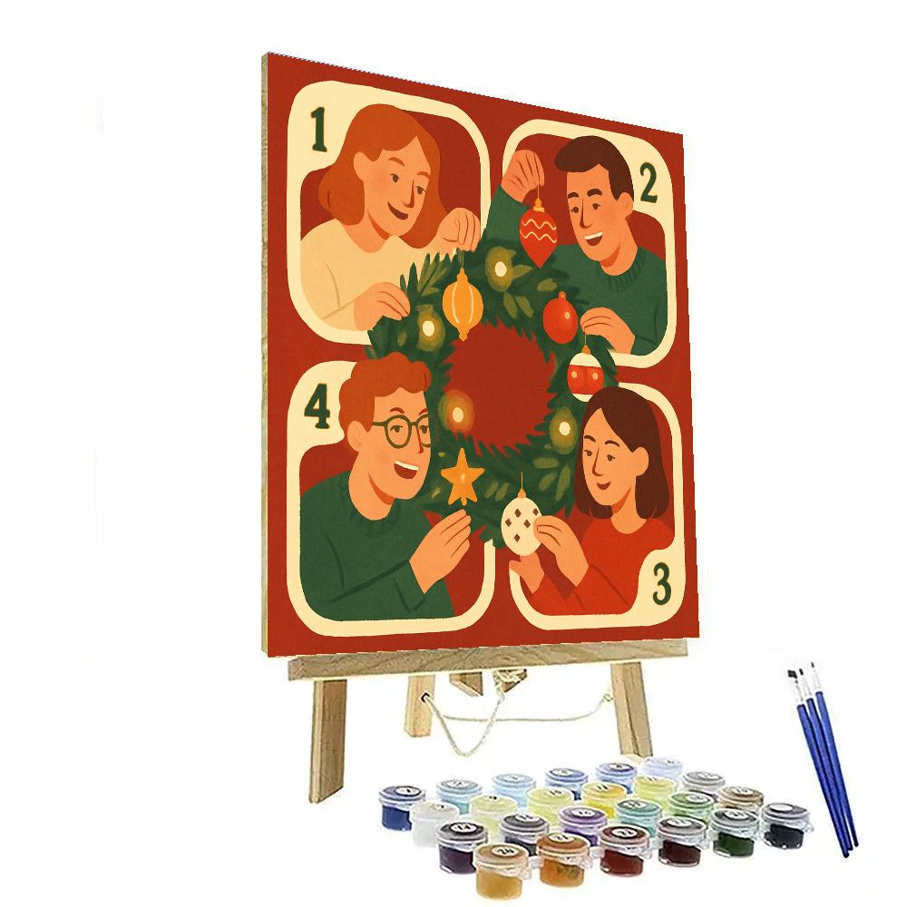 Ornament Circle paint by color