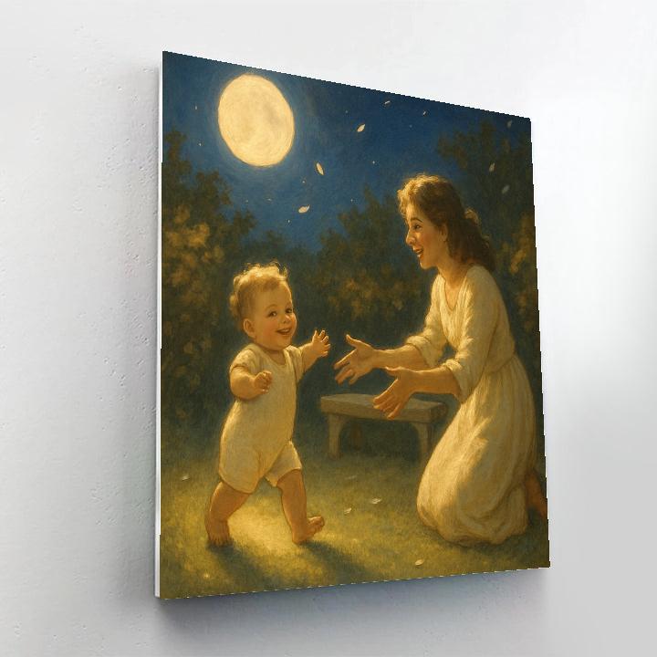 First Steps To The Moon DIY paint by numbers